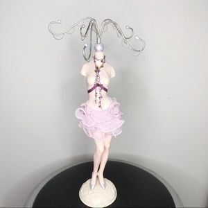 Accessories Hangers Doll Vintage Purple Dress
